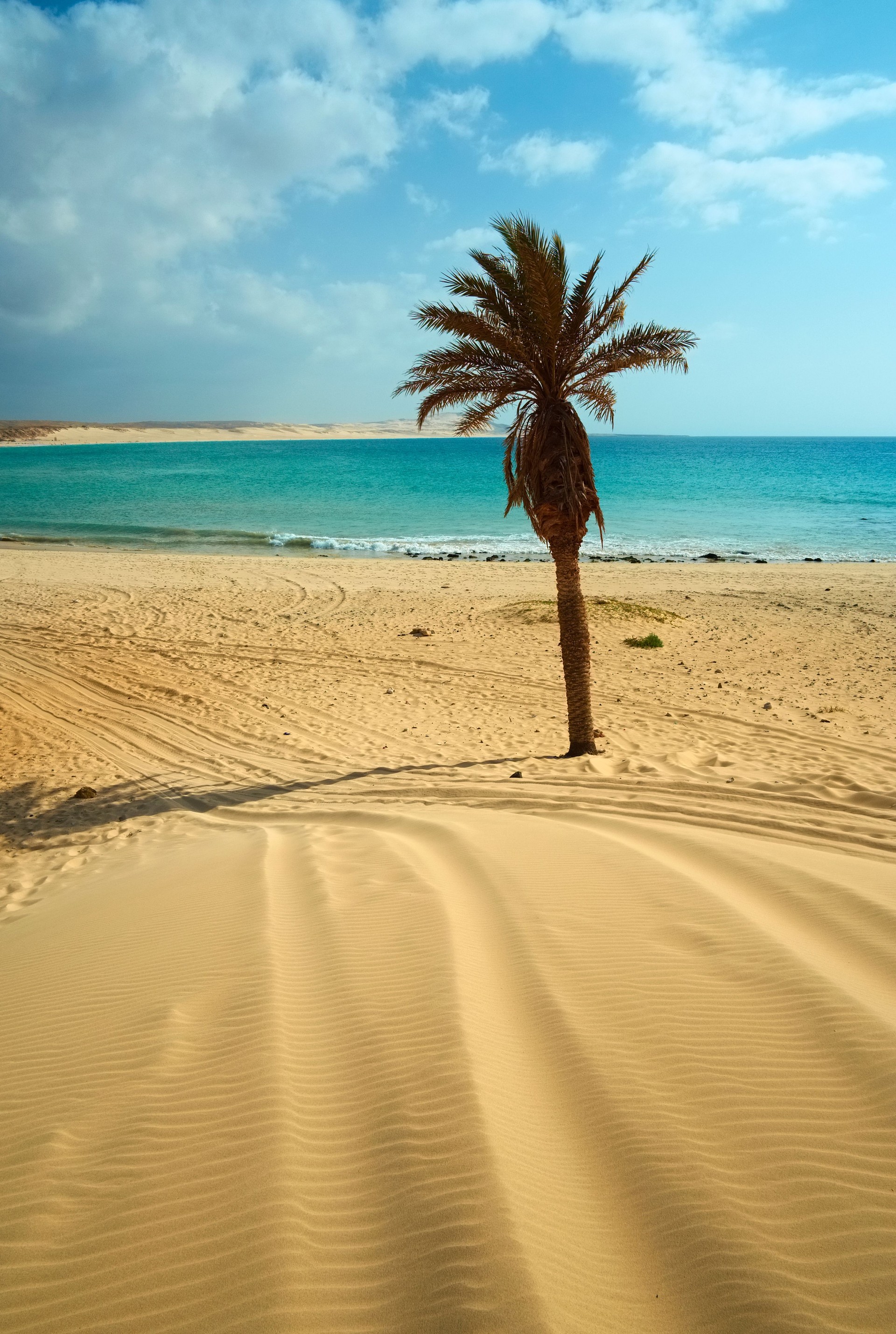 Beach Of Boa Vista, Cape Verde